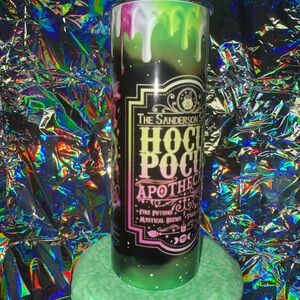 Hocus Pocus Apothecary tumbler cup